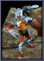 Cracked Tusk Predator from Predator - Series 1 manufactured by Kenner [Loose]