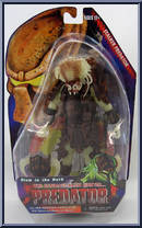Stalker Predator (Glow in the Dark) from Predators - Series 16 - Kenner Tribute manufactured by Neca [Front]