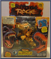 Armadon from Primal Rage - Virtuous Beasts manufactured by Playmates [Front]