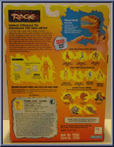 Sauron from Primal Rage - Virtuous Beasts manufactured by Playmates [Back]