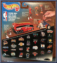 Houston Rockets from Pro Show - Basic Series manufactured by Mattel [Back]