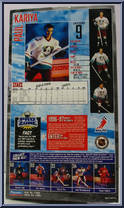 Paul Kariya from Pro Zone - NHL manufactured by Playmates [Back]