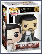 Freddie Mercury (White Undershirt) from Queen - Pop! Vinyl Figures manufactured by Funko [Front]