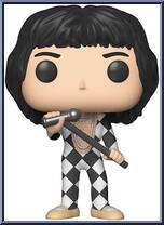 Freddie Mercury (Black / White Diamond Clothes) Action Figure