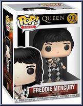 Freddie Mercury (Black / White Diamond Clothes) from Queen - Pop! Vinyl Figures manufactured by Funko [Front]
