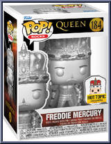 Freddie Mercury (King) (Platinum) from Queen - Pop! Vinyl Figures manufactured by Funko [Front]