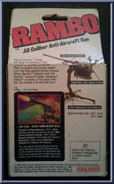 .50 Caliber Anti-Aircraft Gun with Tripod from Rambo - Weapons manufactured by Coleco [Back]
