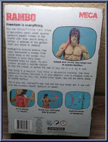 John J. Rambo (NES 8-Bit) from Rambo - Basic Series manufactured by Neca [Back]