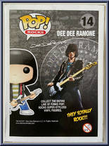 Dee Dee Ramone from Ramones - Pop! Vinyl Figures manufactured by Funko [Back]