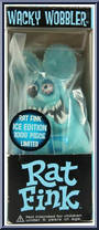 Rat Fink (Ice) from Rat Fink - Wacky Wobblers manufactured by Funko [Front]