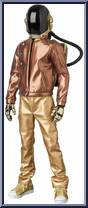 Guy-Manuel de Homem-Christo (Copper Suit) from Real Action Heroes - Daft Punk manufactured by Medicom [Loose]