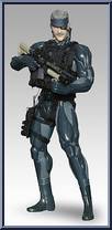 Solid Snake from Real Action Heroes - Metal Gear Solid 4 manufactured by Medicom [Loose]