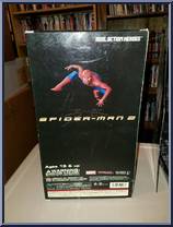 Spider-Man from Real Action Heroes - Spider-Man 2 - The Movie manufactured by Medicom [Back]