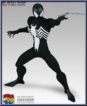 Spider-Man (Symbiote) from Real Action Heroes - Marvel manufactured by Medicom [Loose]