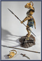 Kaela from Realm of the Claw - Basic Series manufactured by Stan Winston [Loose]