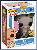 Ren (Dalmatian) (Chase) from Ren and Stimpy - Pop! Vinyl Figures manufactured by Funko [Front]
