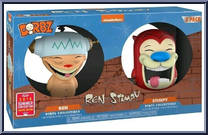 Ren and Stimpy from Ren and Stimpy - Dorbz manufactured by Funko [Front]