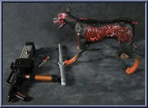 Chris Redfield / Cerberus from Resident Evil - Basic Series manufactured by Toy Biz [Cerberus]