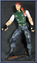Chris Redfield / Cerberus from Resident Evil - Basic Series manufactured by Toy Biz [Chris]