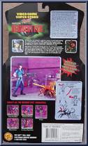 Jill Valentine / Web Spinner from Resident Evil - Basic Series manufactured by Toy Biz [Back]