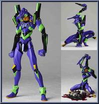 Evangelion - EVA-01 (Evolution) from Revoltech - Basic Series manufactured by Kaiyodo [Loose]