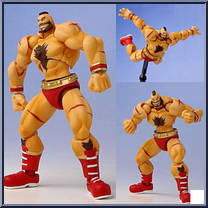 Zangief from Revoltech - Street Fighter Online manufactured by Kaiyodo [Loose]