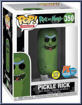 Pickle Rick (Glows In The Dark) from Rick and Morty - Pop! Vinyl Figures manufactured by Funko [Front]