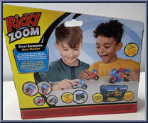 Steel Awesome & the Bike Buddies from Ricky Zoom - Basic Series manufactured by Tomy [Back]