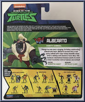 Albearto from Rise of the Teenage Mutant Ninja Turtles - Basic Series manufactured by Playmates [Back]