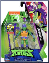 Donatello from Rise of the Teenage Mutant Ninja Turtles - Basic Series manufactured by Playmates [Front]