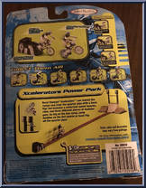 Gray Suit from Road Champs - Xcelerators manufactured by Jakks Pacific [Back]