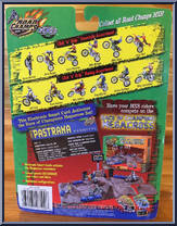 Travis Pastrana (Freestyle) from Road Champs - Series 1 manufactured by Jakks Pacific [Back]