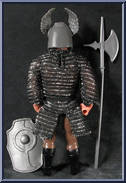 Dark Warrior (Pike Scythe) from Robin Hood - Prince of Thieves - Basic Series manufactured by Kenner [Loose]