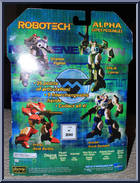 Shadow Fighter from Robotech - Alpha Super Poseable manufactured by Toynami [Back]