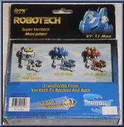 VF-1J Max from Robotech - Super Veritech Morphers manufactured by Toynami [Back]