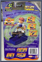 Twister Rodriguez from Rocket Power - Rev-Ups manufactured by Mattel [Back]