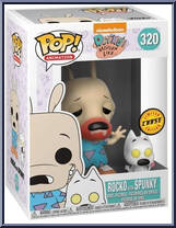 Rocko with Spunky (Sick) (Chase) from Rocko's Modern Life - Pop! Vinyl Figures manufactured by Funko [Front]
