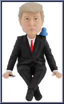 Donald Trump (Media Monitor) from Royal Bobbles - Computer Sitters manufactured by Royal Bobbles [Loose]