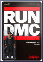 Jam Master Jay (Black Pants) from Run DMC - ReAction Figures manufactured by Super7 [Front]