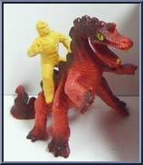 Lava Dragon from Saga of Crystar - Dragons manufactured by Remco [Loose]
