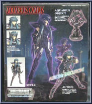 Aquarius Camus (Surplice) from Saint Seiya Myth Cloth - Basic Series manufactured by Bandai [Back]