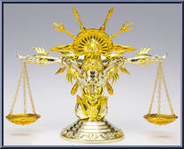 Libra Dohko (God Cloth) from Saint Seiya Myth Cloth EX - Saint Seiya: Soul of Gold manufactured by Bandai [Loose]