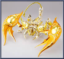 Scorpio Milo (God Cloth) from Saint Seiya Myth Cloth EX - Saint Seiya: Soul of Gold manufactured by Bandai [Loose]