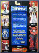 Samurai Jack (Two-Hand Slicing) from Samurai Jack - Basic Series manufactured by Equity [Back]