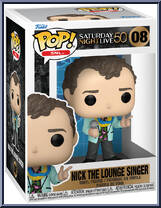 Nick the Lounge Singer from Saturday Night Live - Pop! Vinyl Figures manufactured by Funko [Front]
