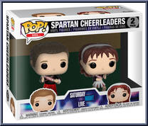 Spartan Cheerleaders from Saturday Night Live - Pop! Sets manufactured by Funko [Front]