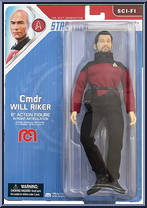 Cmdr Will Riker from Sci-Fi - Star Trek manufactured by Mego 2018 [Front]
