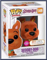 Scooby-Doo (Flocked) (Good) (Orange) from Scooby-Doo! - Pop! Vinyl Figures manufactured by Funko [Front]