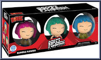 Ramona Flowers 3-Pack from Scott Pilgrim vs. The World - Dorbz manufactured by Funko [Front]