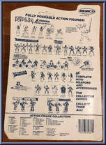 Karate Black Belt Champion from Secret of the Ninja - Basic Series manufactured by Remco [Back]